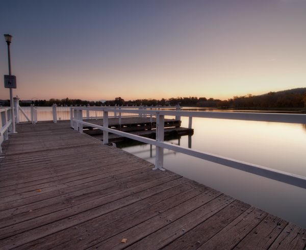 Lake Burley Griffin in Canberra by Sam Ilić